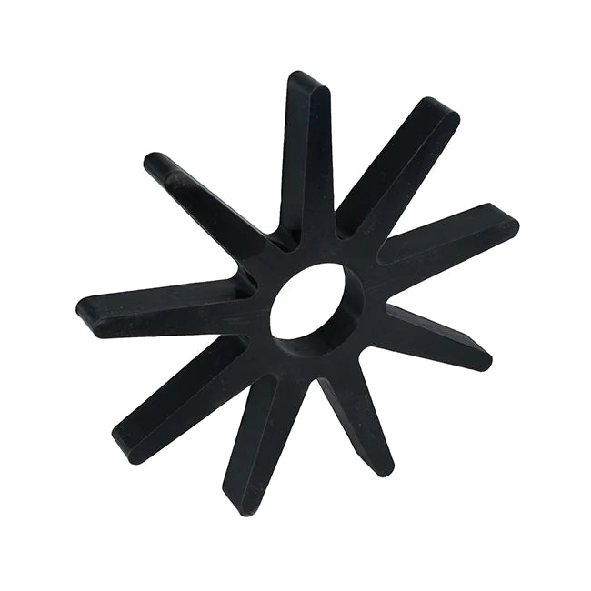 WCP Black Star Flex Wheels – 45A Silicone for Motion and Drive Systems