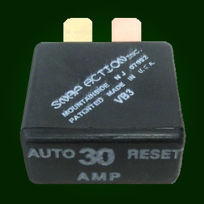 Power Distribution Panel Breaker – 20A, 30A, 40A Snap Action