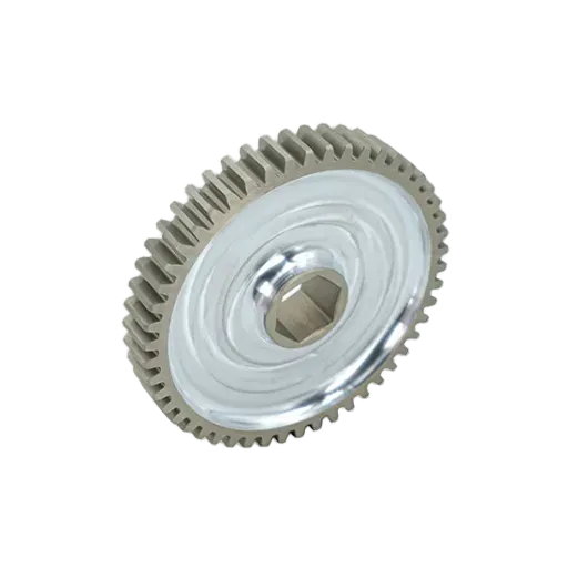 50t Pocketed Aluminum Spur Gear (20 DP, 1/2" Hex Bore)