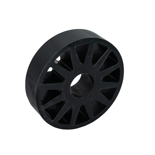 Straight flex wheels- 4" OD x 1" Wide (1-1/4" Round Stretch, 45A)