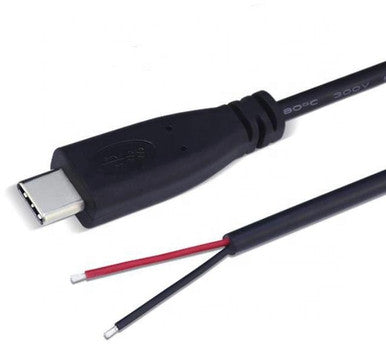 USB Type C Wire Breakout – 5V Power Cable for Robotics & USB Devices