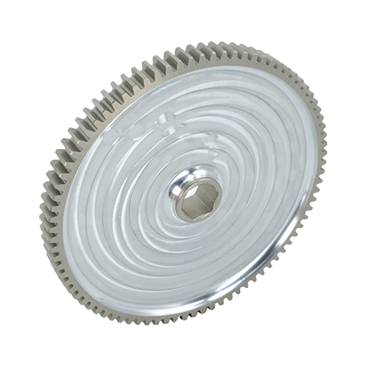 84t Pocketed Aluminum Spur Gear (20 DP, 1/2" Hex Bore)