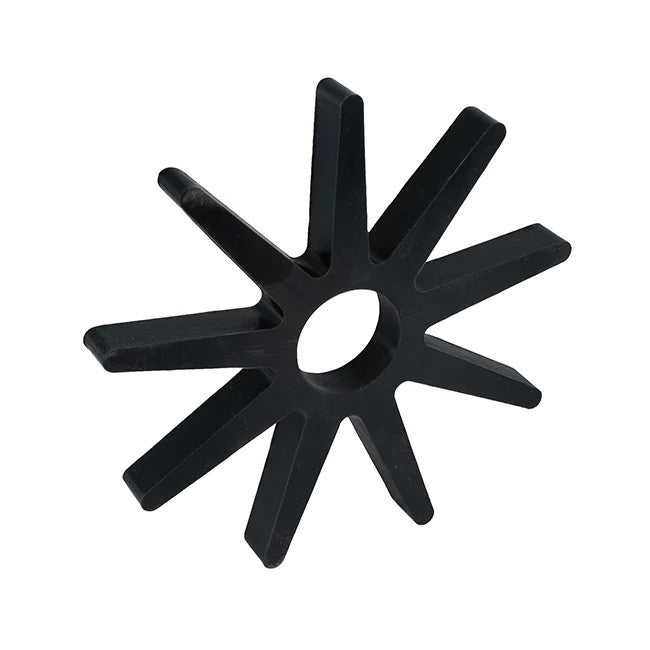WCP Black Star Flex Wheels – 45A Silicone for Motion and Drive Systems