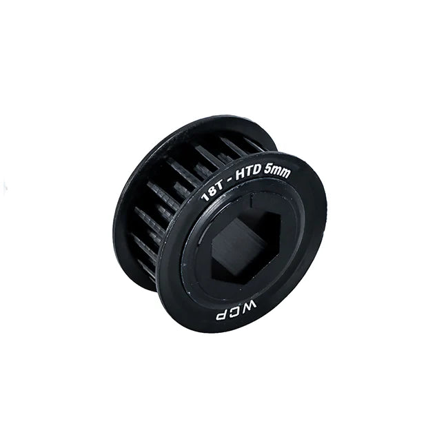 WCP Aluminum HTD Timing Pulley – 5mm Pitch, 9mm Width for Robotics & Automation
