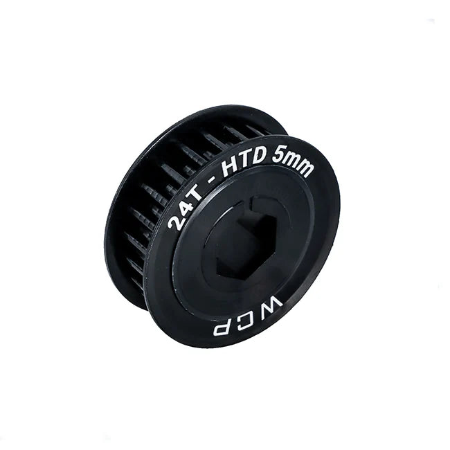 WCP Aluminum HTD Timing Pulley – 5mm Pitch, 9mm Width for Robotics & Automation