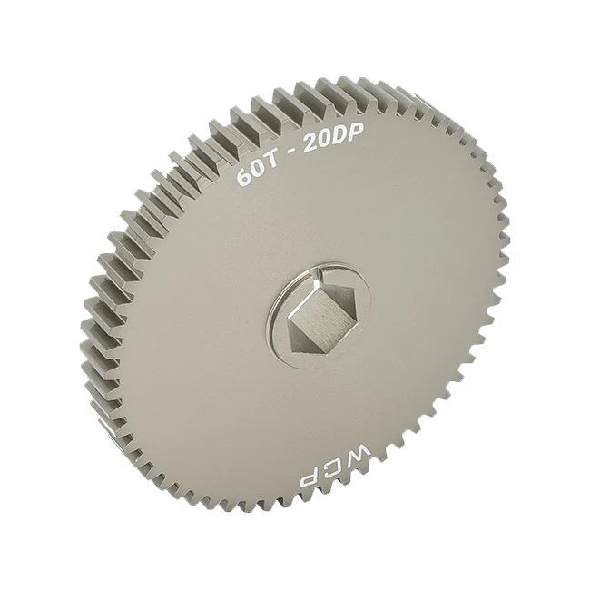 WCP ½ Hex Bore Aluminum Spur Gear (20 DP) – FRC & Mobile Robotics Gear Component