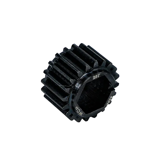 WCP 20t Steel Spur Gear (32 DP, 3/8" Hex Bore)