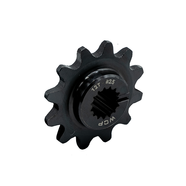 WCP #25 Steel Motor Pinion Sprocket – High-Strength Sprockets – CTR Electronics