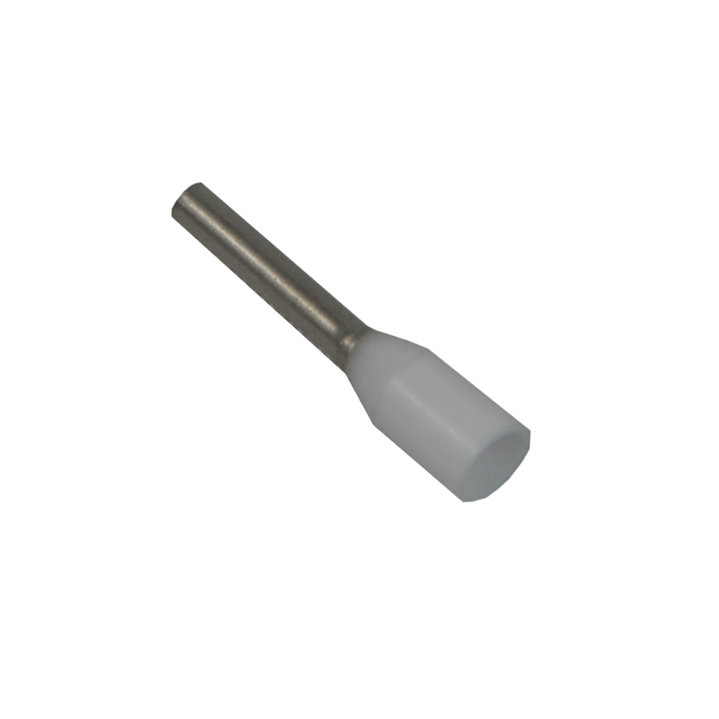 Crimp-on Weidmuller wire ferrules ensuring clean secure wiring for robotics control systems white