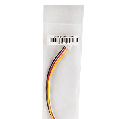 A 4-pin JST connector with multicolored wires (black, red, white, yellow) inserted into the connector, displayed on a white background.