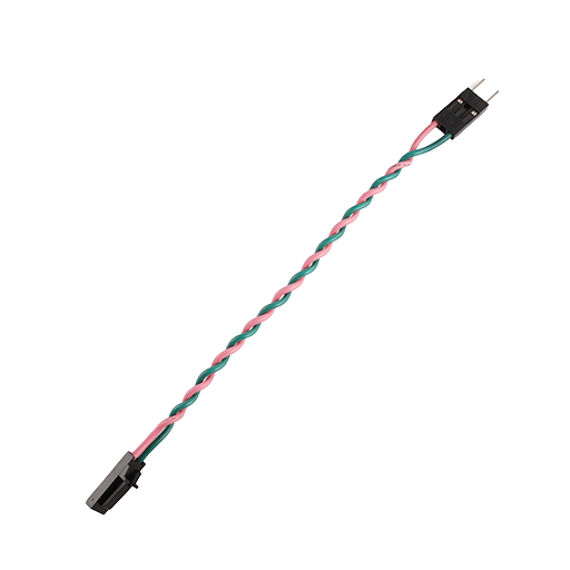 2-pin MolexSL to 3-pin Connector for SystemCore pink and green twist