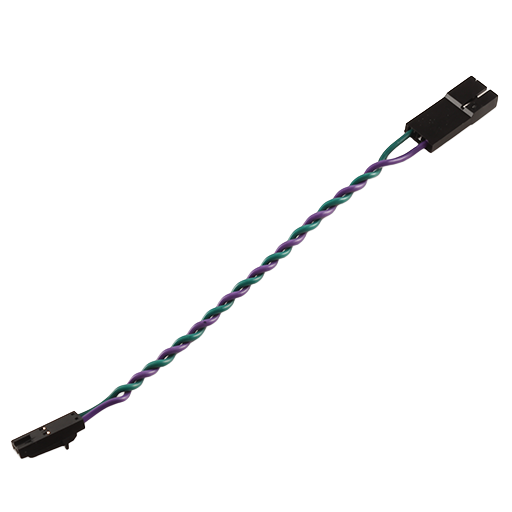 Molex Adapter Cable Set for SystemCore purple and green twist