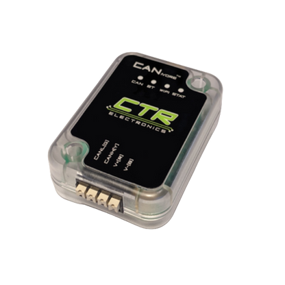 CANivore adds additional CAN FD buses to the roboRIO, enabling precise control of supported CTR Electronics devices using Phoenix Pro.