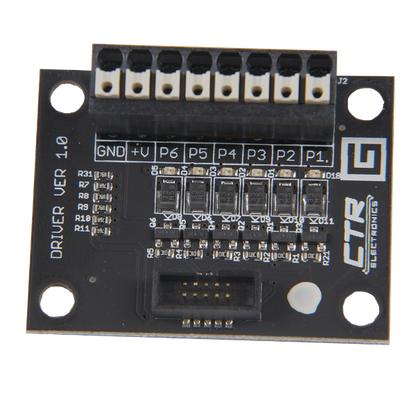 Gadgeteer has six low-side outputs, each with a peak current rating of 5A. It expands HERO's capability to control high-current loads.