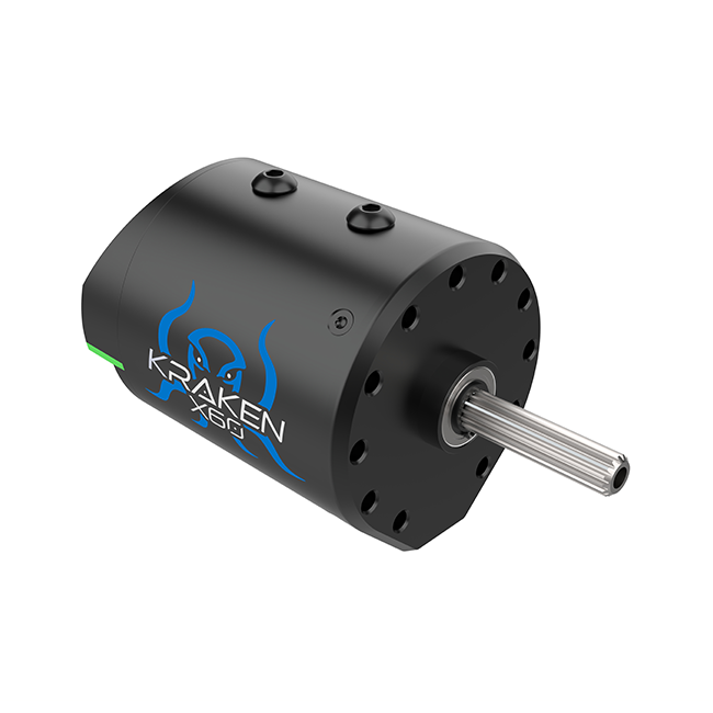 Kraken X60 brushless motor powered by Talon FX