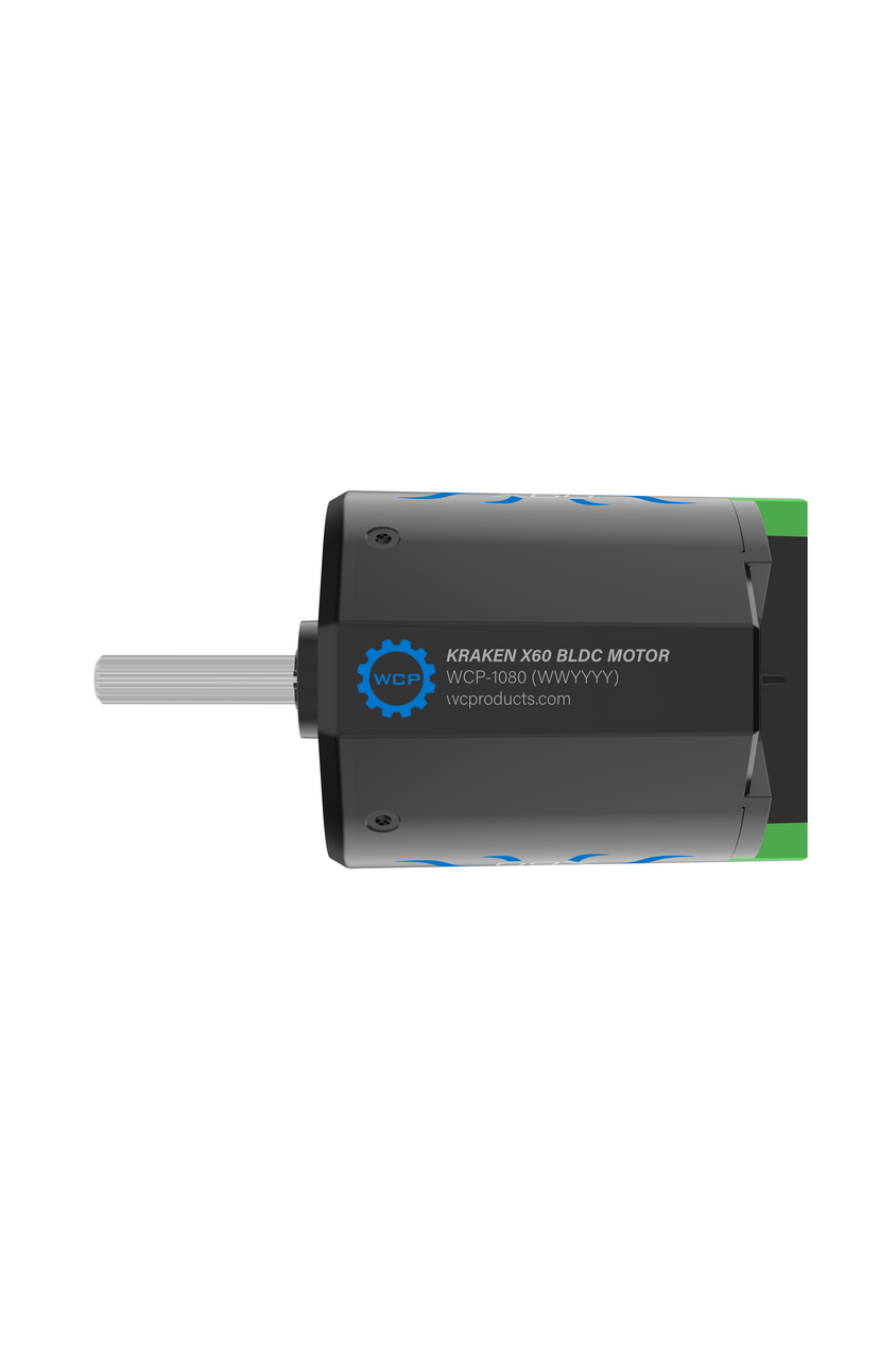 Kraken X60 brushless motor powered by Talon FX_Bottom