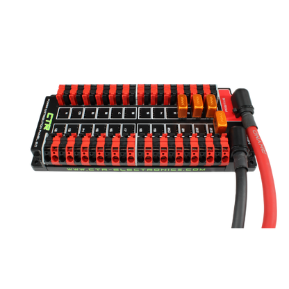PDP Black and Red Power Distribution for breakers