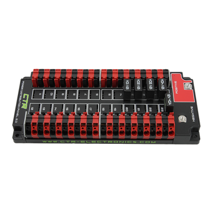 PDP Black and Red Power Distribution for breakers