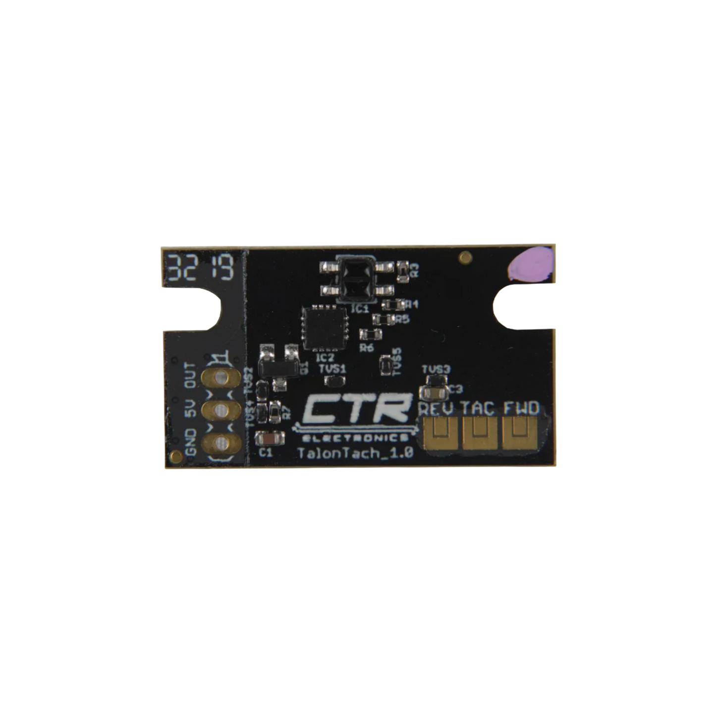 contactless limit switch back view for seamless integration with 'CTR Electronics' robotics FRC components
