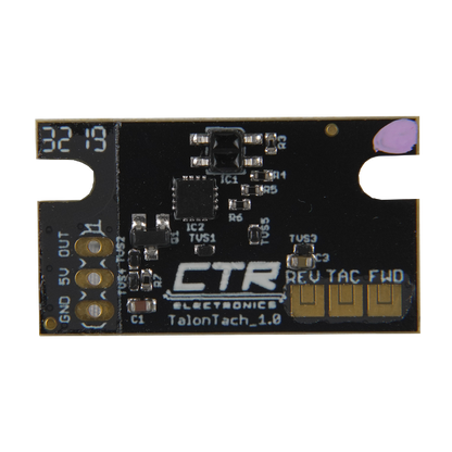 Electronic circuit board multipurpose reflective sensor designed for seamless integration with 'CTR Electronics' robotics components