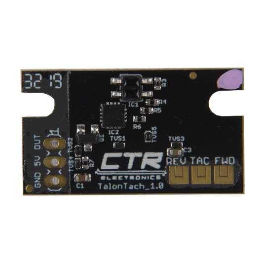 Electronic circuit board multipurpose reflective sensor designed for seamless integration with 'CTR Electronics' robotics components