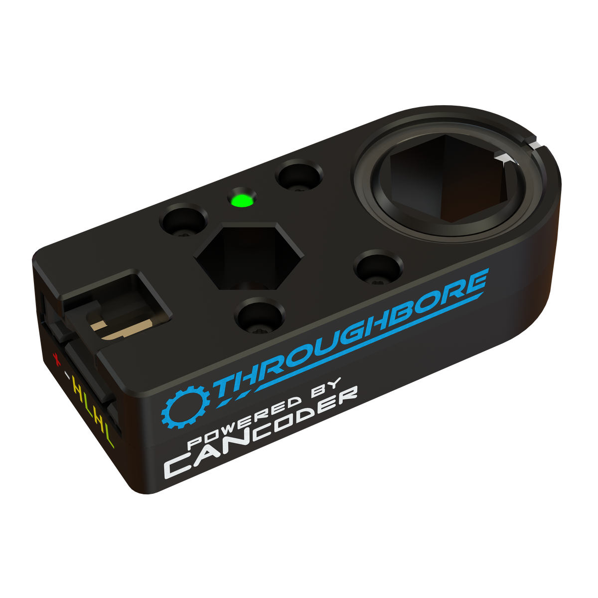 Coder Senser WCP ThroughBore Encoder Powered by CANcoder – Compact Rotary Sensor for ...