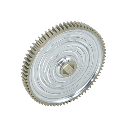 72t Pocketed Aluminum Spur Gear (20 DP, 1/2" Hex Bore)