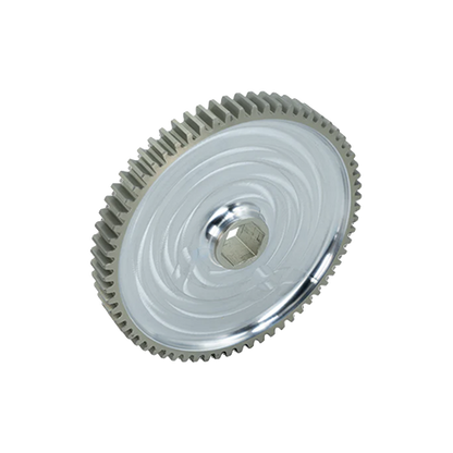 66t Pocketed Aluminum Spur Gear (20 DP, 1/2" Hex Bore)