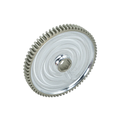 68t Pocketed Aluminum Spur Gear (20 DP, 1/2" Hex Bore)