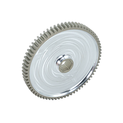 70t Pocketed Aluminum Spur Gear (20 DP, 1/2" Hex Bore)