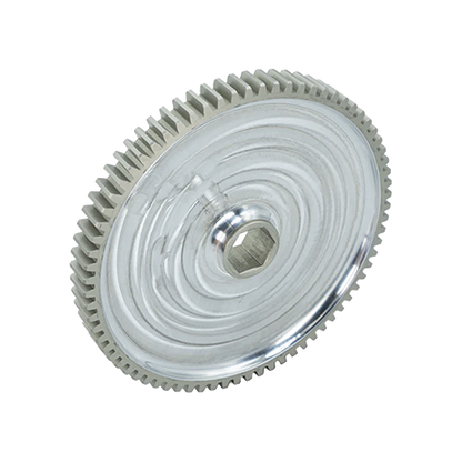 74t Pocketed Aluminum Spur Gear (20 DP, 1/2" Hex Bore)