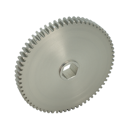 1/2" Hex Bore Aluminum Spur Gear (20 DP)