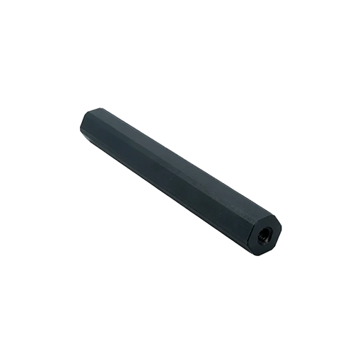 4" WD x #10-32 ID x 1/2" OD Aluminum Threaded Hex Standoff