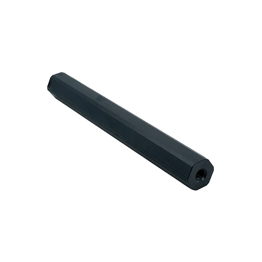 4-1/2" WD x #10-32 ID x 1/2" OD Aluminum Threaded Hex Standoff
