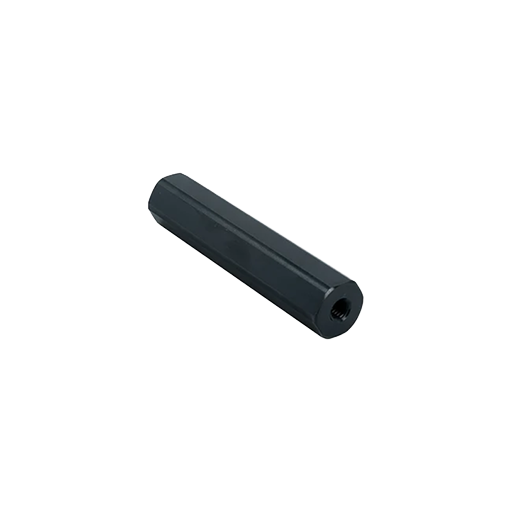 2-1/2" WD x #10-32 ID x 1/2" OD Aluminum Threaded Hex Standoff