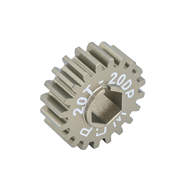 3/8" Hex Bore Aluminum Spur Gear (20 DP)