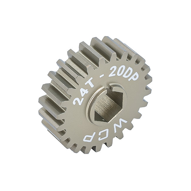 3/8" Hex Bore Aluminum Spur Gear (20 DP)