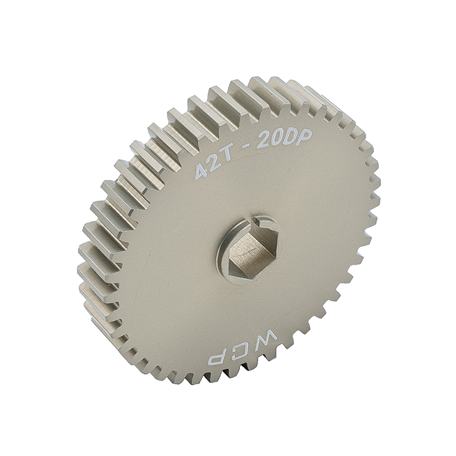 3/8" Hex Bore Aluminum Spur Gear (20 DP)