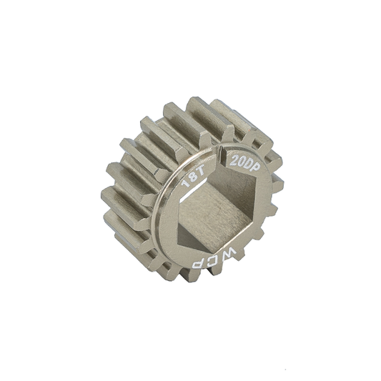 1/2" Hex Bore Aluminum Spur Gear (20 DP)