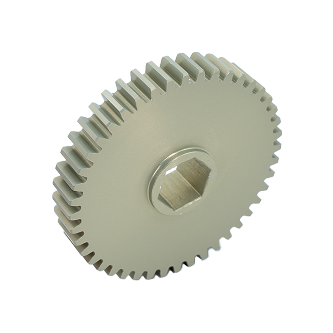 1/2" Hex Bore Aluminum Spur Gear (20 DP)