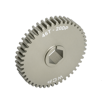 1/2" Hex Bore Aluminum Spur Gear (20 DP)