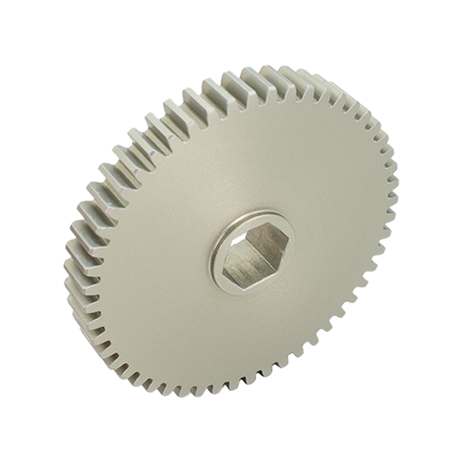 1/2" Hex Bore Aluminum Spur Gear (20 DP)