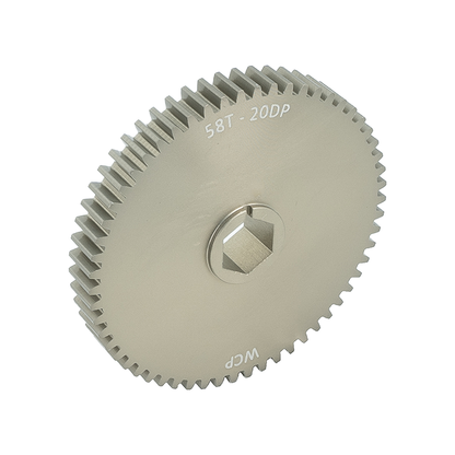 1/2" Hex Bore Aluminum Spur Gear (20 DP)