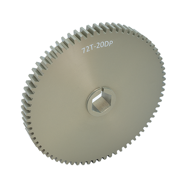 1/2" Hex Bore Aluminum Spur Gear (20 DP)