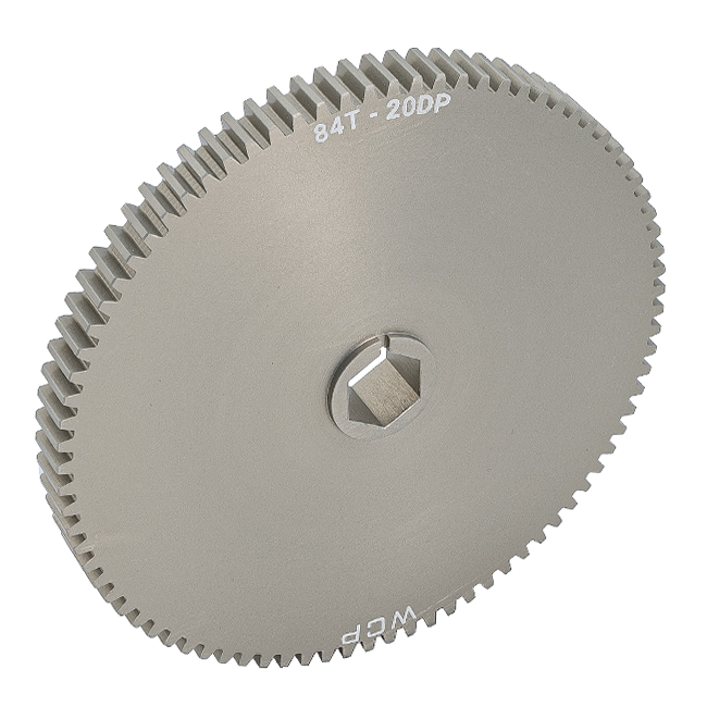 1/2" Hex Bore Aluminum Spur Gear (20 DP)