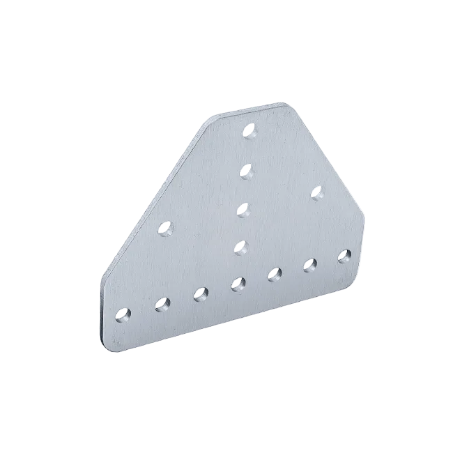 WCP Aluminum Gussets Lightweight Structural Support for FRC Robots