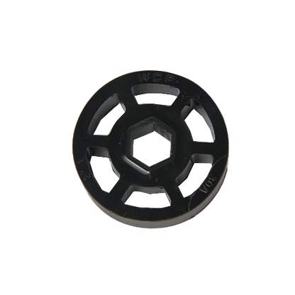 WCP- 2" OD x 1/2" Wide Straight Flex Wheel (1/2" Hex, 30A)