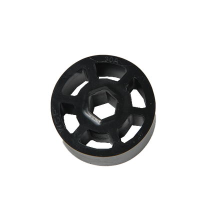 WCP- 2" OD x 1" Wide Straight Flex Wheel (1/2" Hex, 30A)