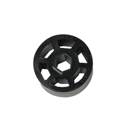 WCP- 2" OD x 1" Wide Straight Flex Wheel (1/2" Hex, 45A)