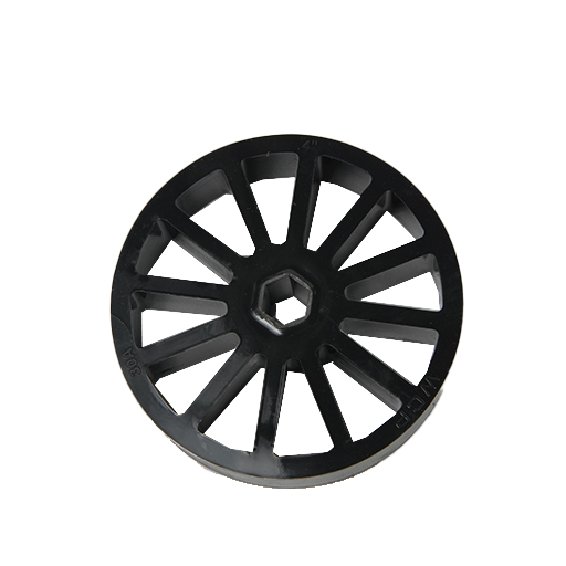 WCP- 3" OD x 1" Wide Straight Flex Wheel (1/2" Hex, 45A)